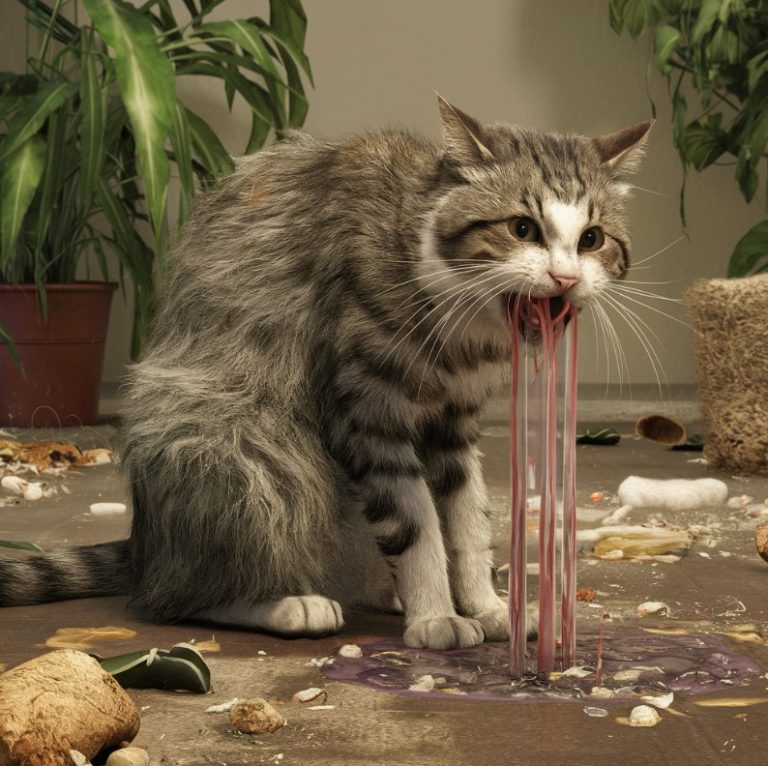 6 common causes of vomiting in cats
